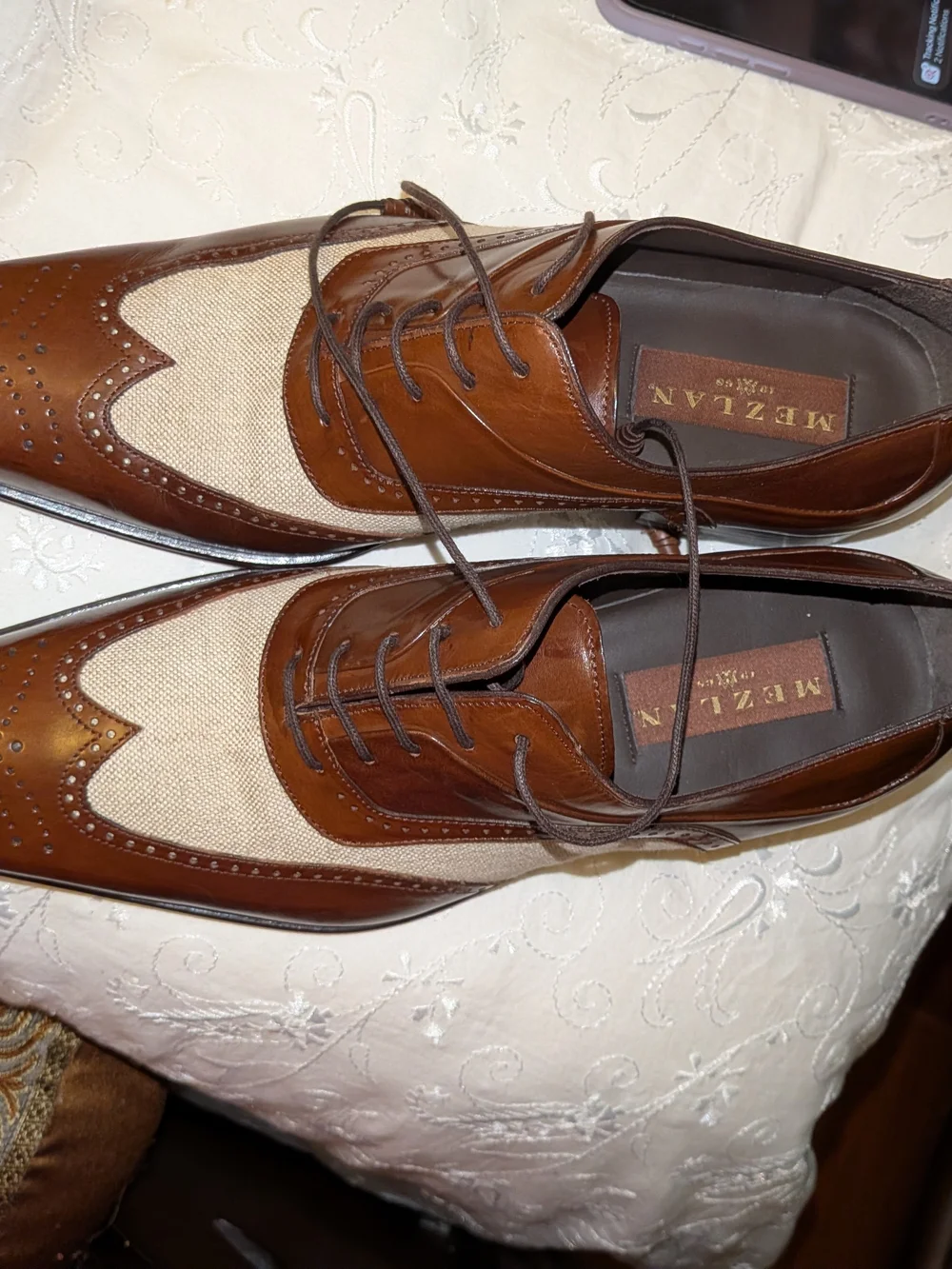 Mezlan Two Toned Men's Shoes
